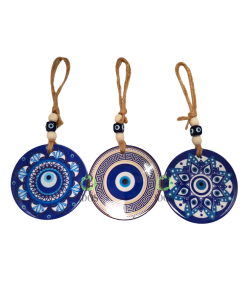 Colgante Ojo Turco Con Cuerda