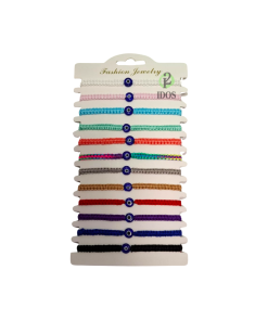 Pulsera Colores Ojo x12