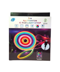 Tira Neón 5mts Para Exterior c/ Control