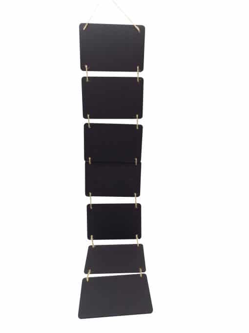 Pizarra Colgable x 7 con Cuerda