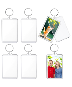 Llavero Acrílico Porta Foto x 100