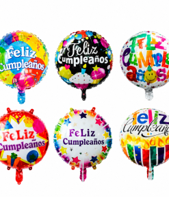 Globo Feliz Cumpleaños x3