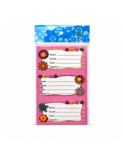 Etiquetas Cuadernos x 10