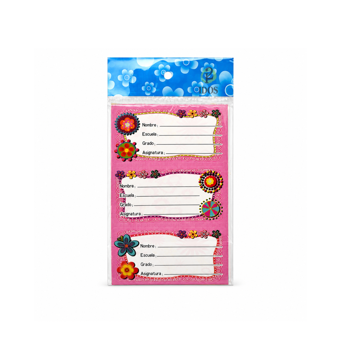 Etiquetas Cuadernos x 10