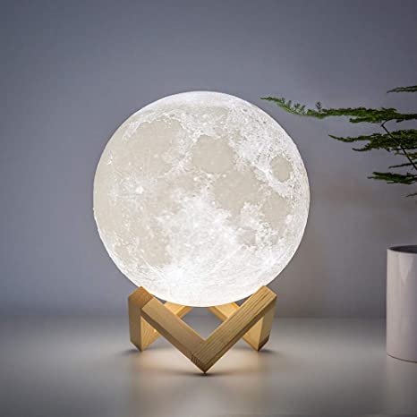 Lámpara Luna 20 cm USB
