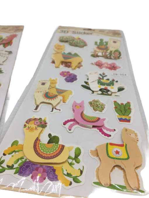 Sticker Llama 3D - Imagen 2