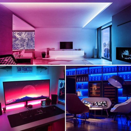 Tira Led 5 mts con Control - Luces de Colores - Imagen 2