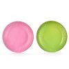 Plato Descartable Colores x 10