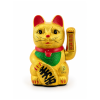 Gato Llama Dinero Cerámica Mediano