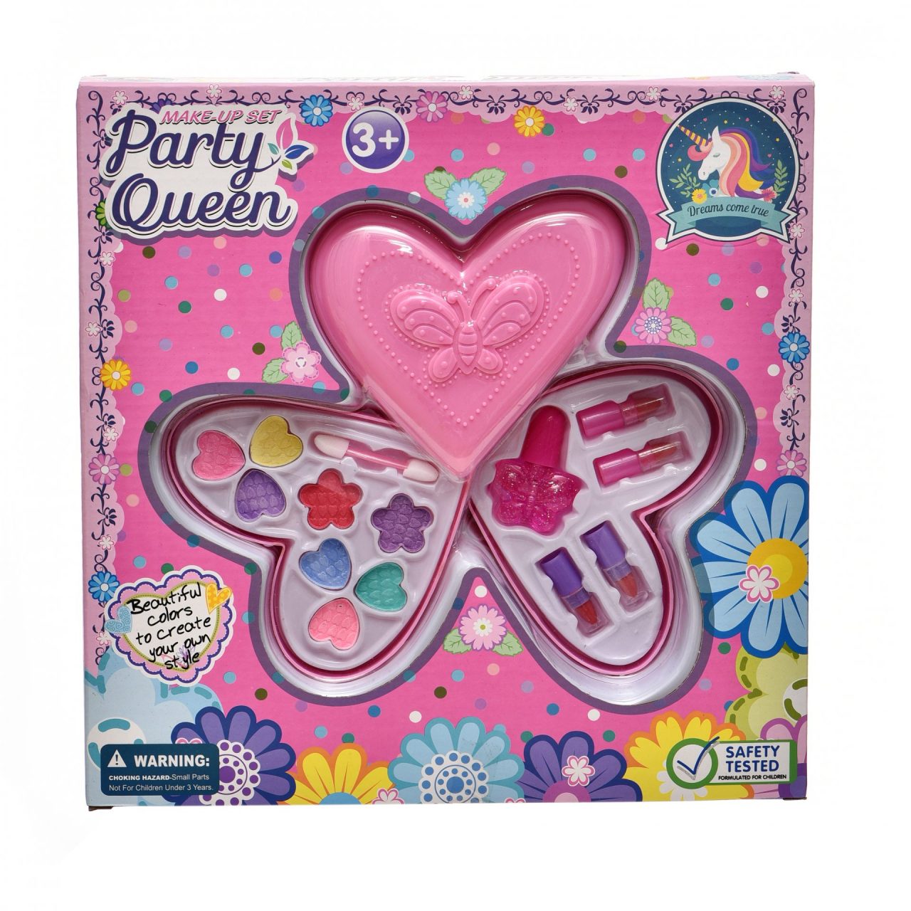 Set Maquillaje Corazón en Caja