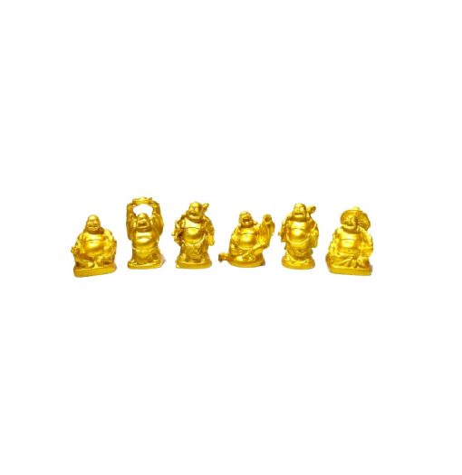 Set Budas x 6 Dorado