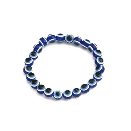 Pulsera Ojo Turco Elástica x12