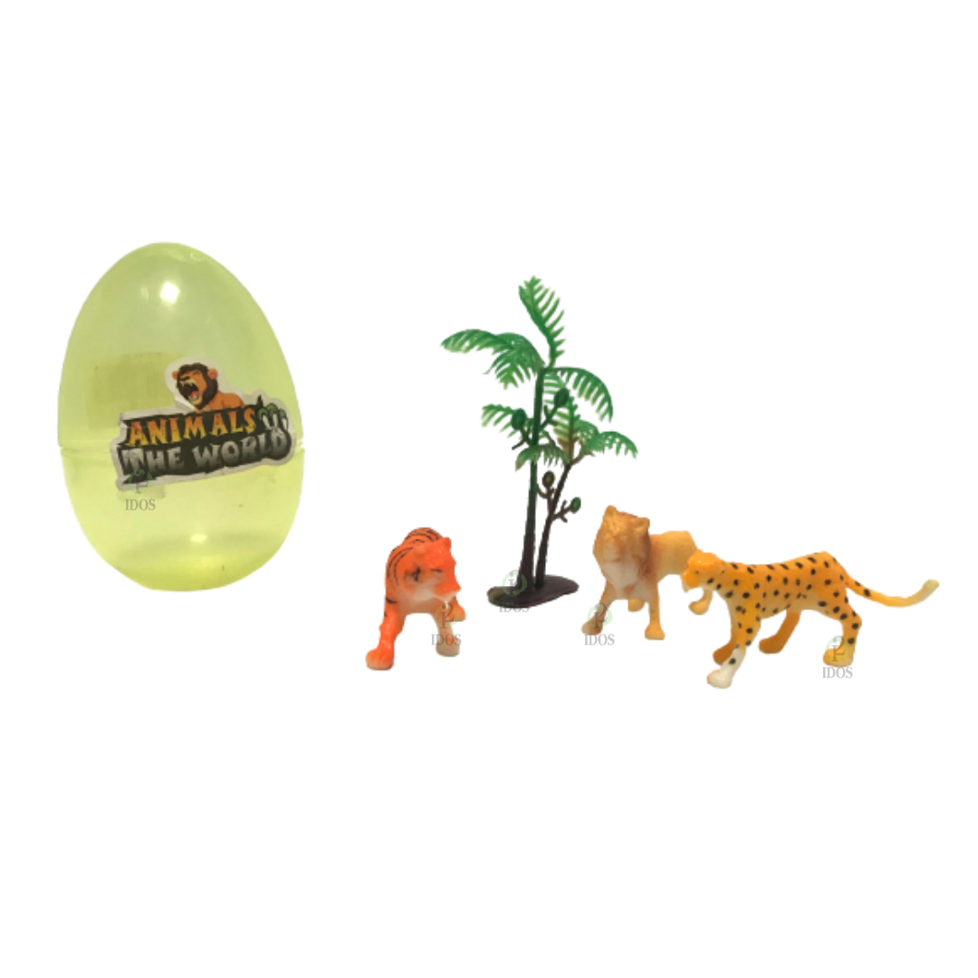 Huevos Juguete - 3 Animalitos