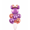 Set Globos Metalizados Minnie