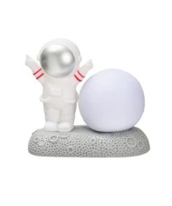 Lámpara Astronauta y Luna