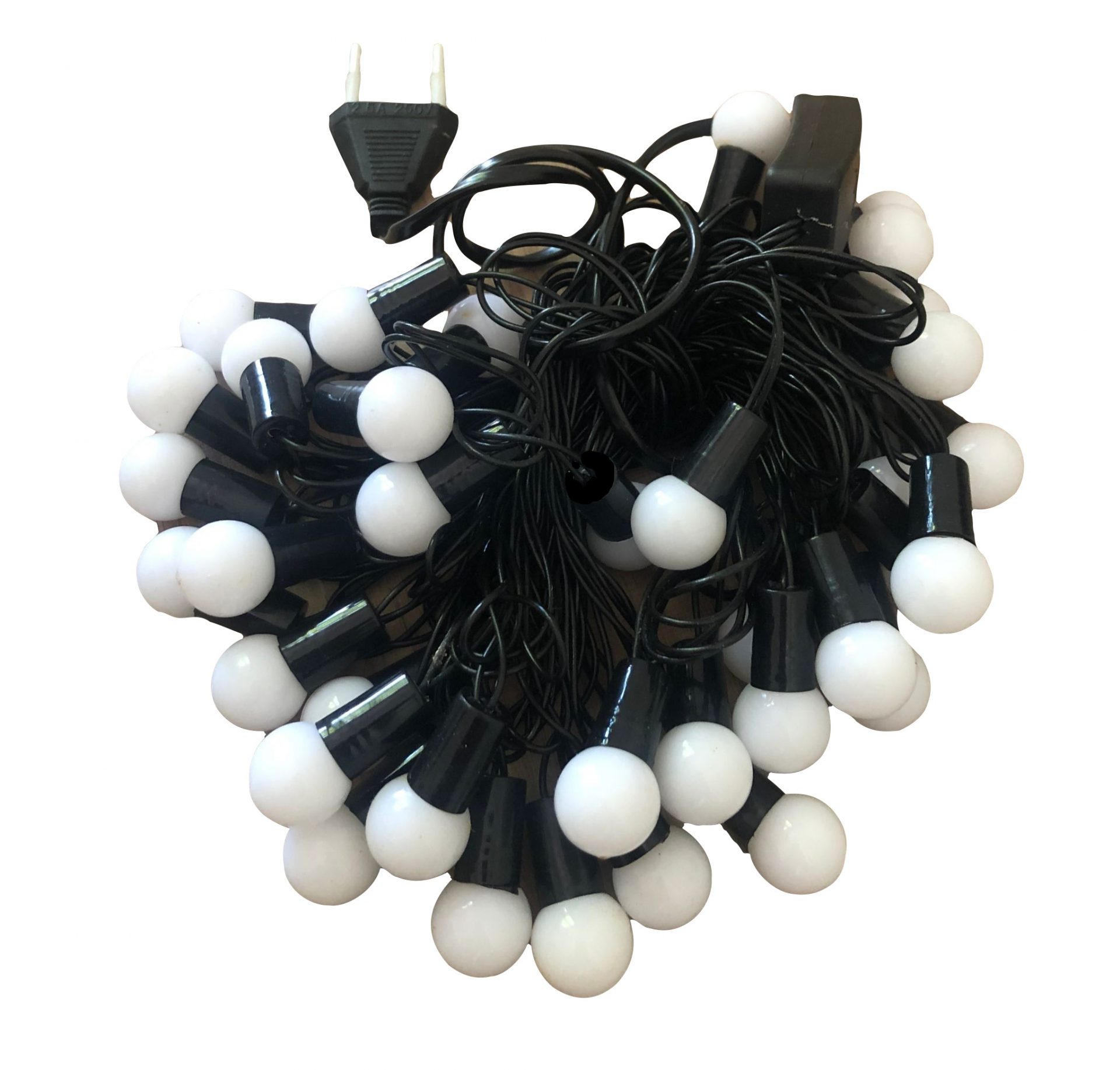 Tira Bomba Multicolor Cable Negro