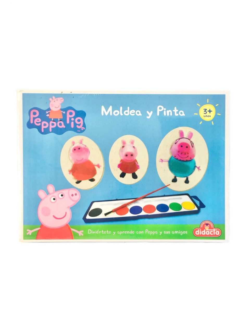 Moldea y Pinta Peppa Pig