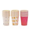 Vasos Descartables Decorados x10
