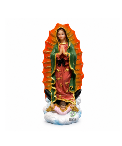 Figura Virgen De Guadalupe Resina 15cm