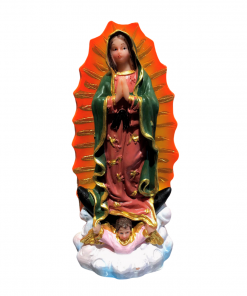 Figura Virgen De Guadalupe Resina 15cm
