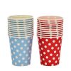 Vasos Descartables Lunares x10