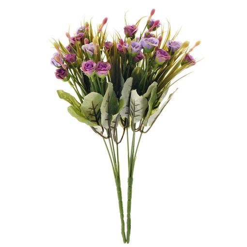 Ramo Flores Artificiales Rosas Chicas - Imagen 2