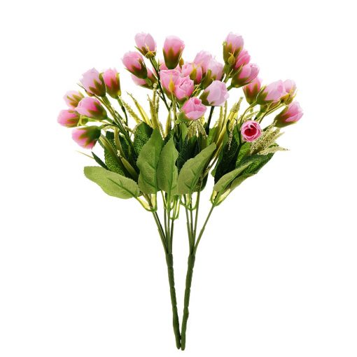 Ramo Flores Artificiales Rosas Chicas - Imagen 3