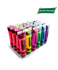 Pintura Cara Neón 10ml x6