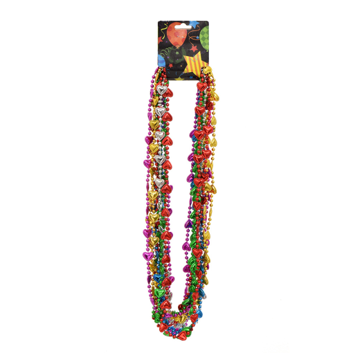 Collar Perlas Corazón x 12