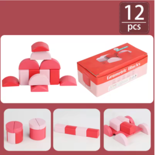 Juego Madera Geometría - Imagen 2