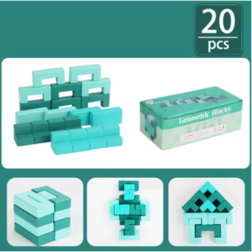 Juego Madera Geometría - Imagen 8