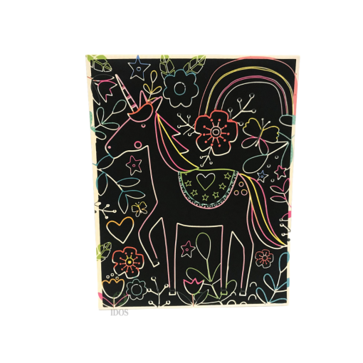 Libro Raspa y Colorea Unicornio - Imagen 2