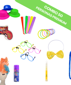 Combo Cotillón 50 Personas PREMIUM