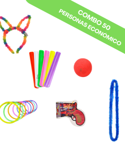 Combo Cotillón 50 Personas ECONÓMICO