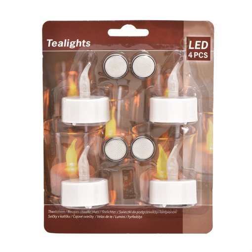 Blister Vela Led x4 - Imagen 3