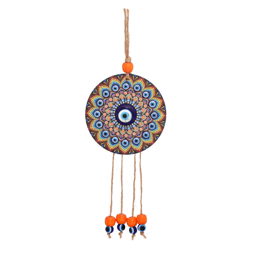 Colgante Mandala c/ojo Madera
