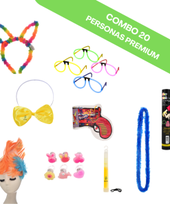Combo Cotillón 20 Personas PREMIUM