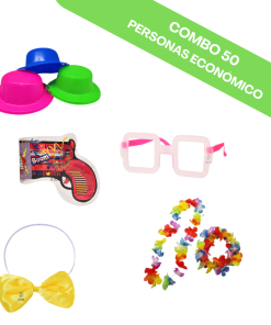 Combo Cotillón 50 Personas ECONÓMICO