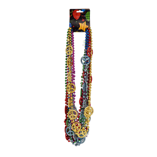 Collares Símbolo Paz x12