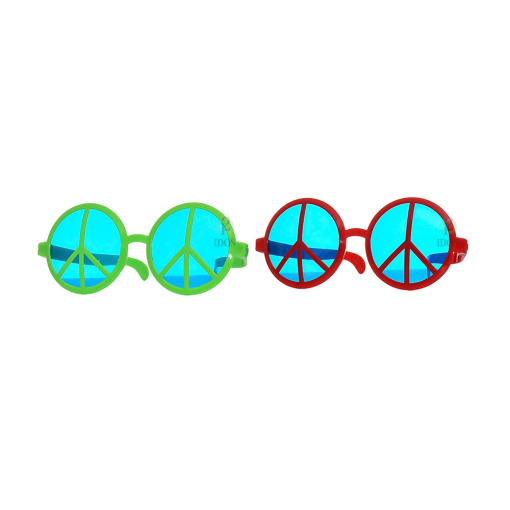 Lentes Gigantes Símbolo Paz