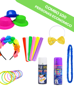 Combo Cotillón 100 Personas ECONÓMICO