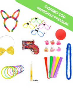 Combo Cotillón 100 Personas PREMIUM