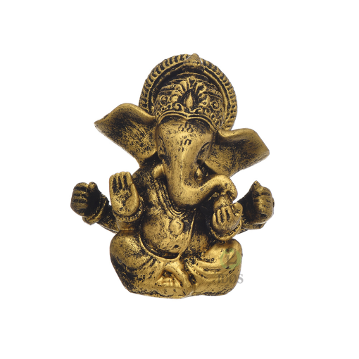 Ganesha Dorada 9 cms