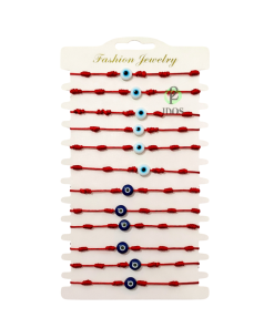 Pulsera Nudo con Ojo x12