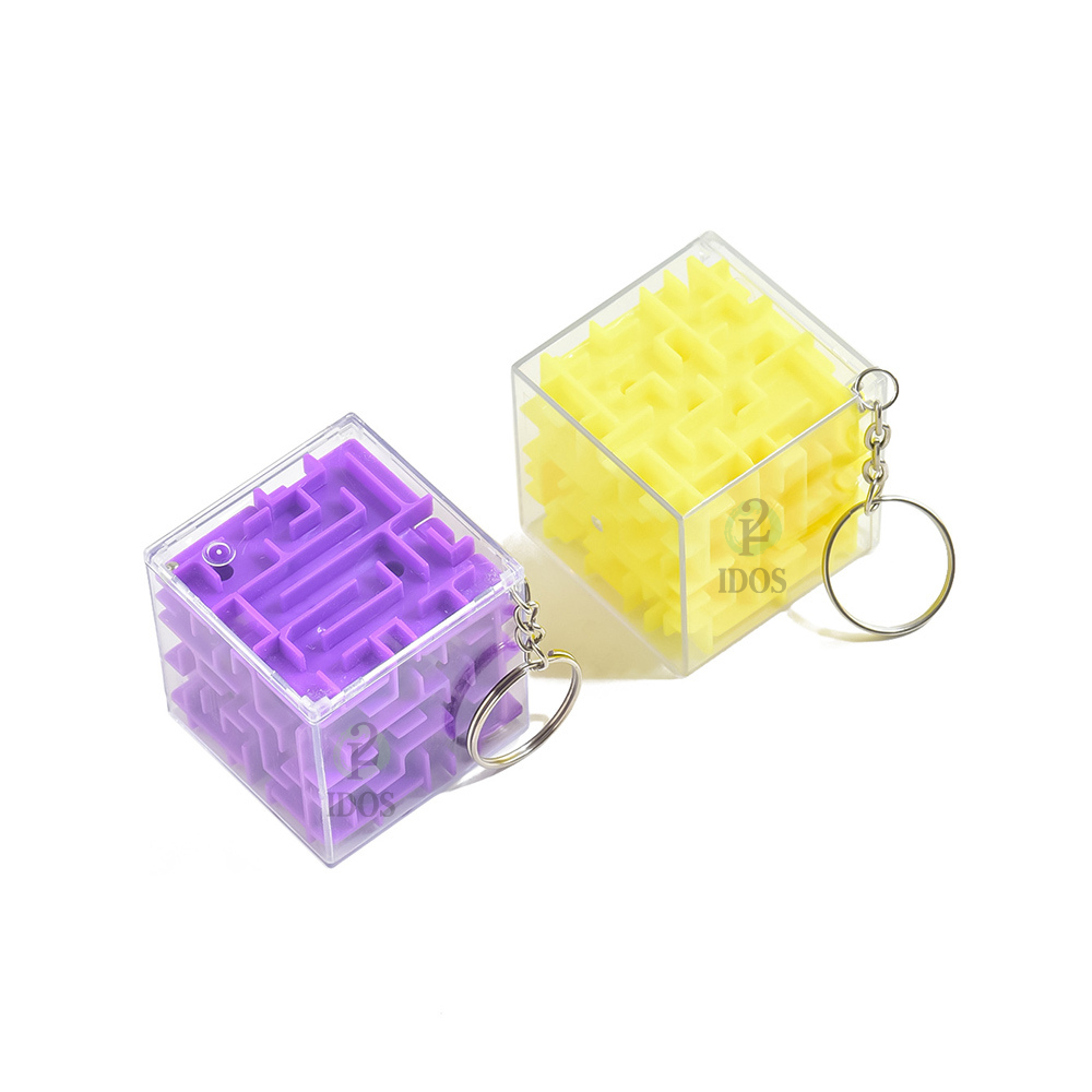 Llavero Cubo c/Pelotita x12