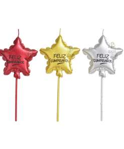 Vela Estrella Feliz Cumpleaños