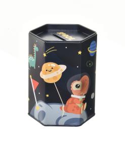 Alcancía Hexagonal Astronauta