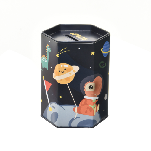 Alcancía Hexagonal Astronauta
