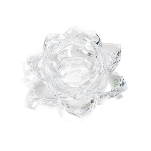 Porta Vela Flor de Loto Grande