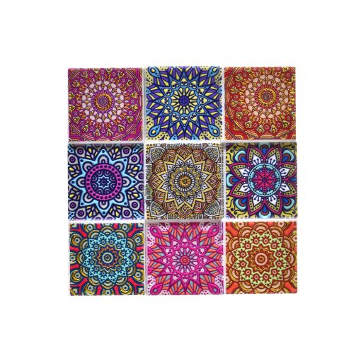 Imán Cuadrado Mandala